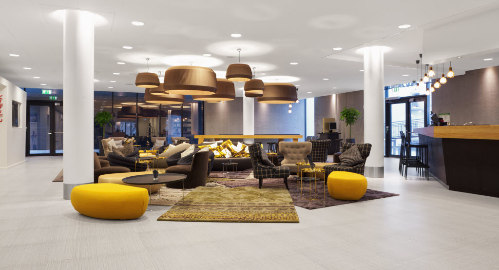 Copyright: Ole Dyre Hesledalen Lobby og resepsjon, Scandic Stavanger Forus